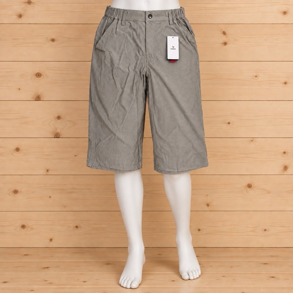 BALEAF women's  SMALL Gray Bermuda Shorts Quick Dry h2o Resistant UPF 50+-[K]